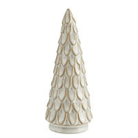 DEKO-TANNE X-Mas - Beige, Keramik (6/16/6cm) - Butlers
