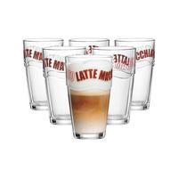 LATTE MACCHIATO GLÄSER Figaro transparent 320 ml 6er Set - Transparent, Glas (0.32L) - Ritzenhoff Breker