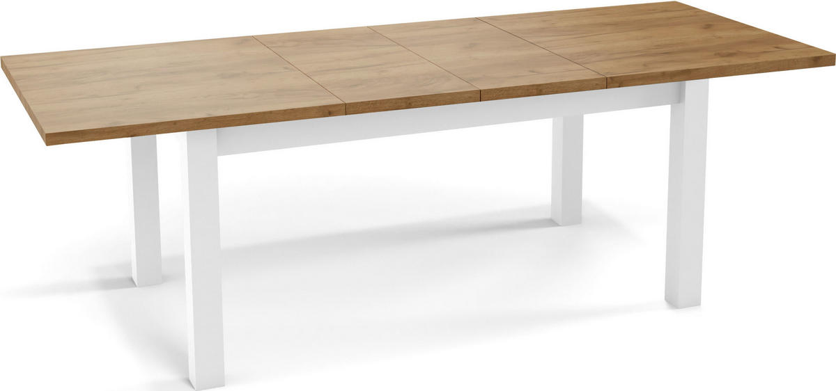 ESSTISCH Molly rechteckig ausziehbar, Wotan Eiche 160-240/90/75 cm - Eiche Wotan/Braun, Holz/Holzwerkstoff (90/240/75cm) - WFL GROUP