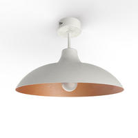 DECKENLEUCHTE - Kupferfarben, Metall (30/30/20cm) - Lumicom