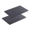 FUSSMATTE INNEN RB 2ER SET - Grau, Textil (40/60cm) - Astra