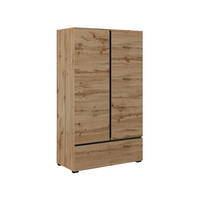 SCHRANK 2 Türen Lilia Holz - Braun, Holzwerkstoff (89/150/40cm) - Petits-meubles