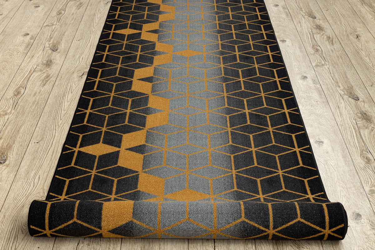 LÄUFER Antirutsch 67 67/450 cm - Schwarz, Textil (67/450cm) - rugsX