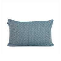 KISSENBEZUG dekorativ herringbone 60x40 cm dunkelblau - Blau, Textil (40/60cm) - Happy Friday