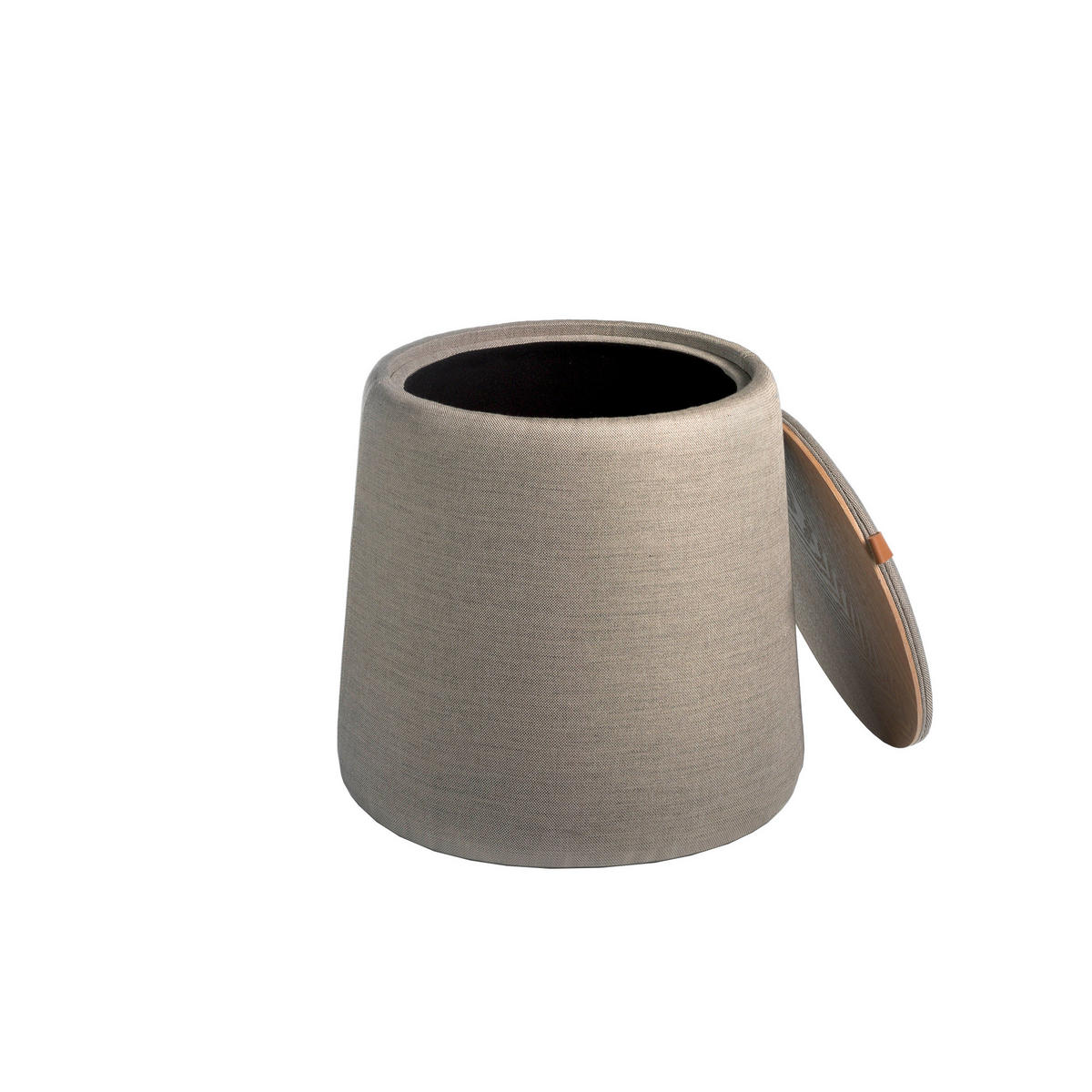 SITZPOUF Grau 44/44/40 cm - Grau, Textil (44/40/44cm) - ANGEL CERDA