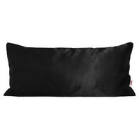 KISSENBEZUG Glanz Satin schwarz 40/80 cm - Schwarz, Textil (40/80cm) - beties Heimtextil