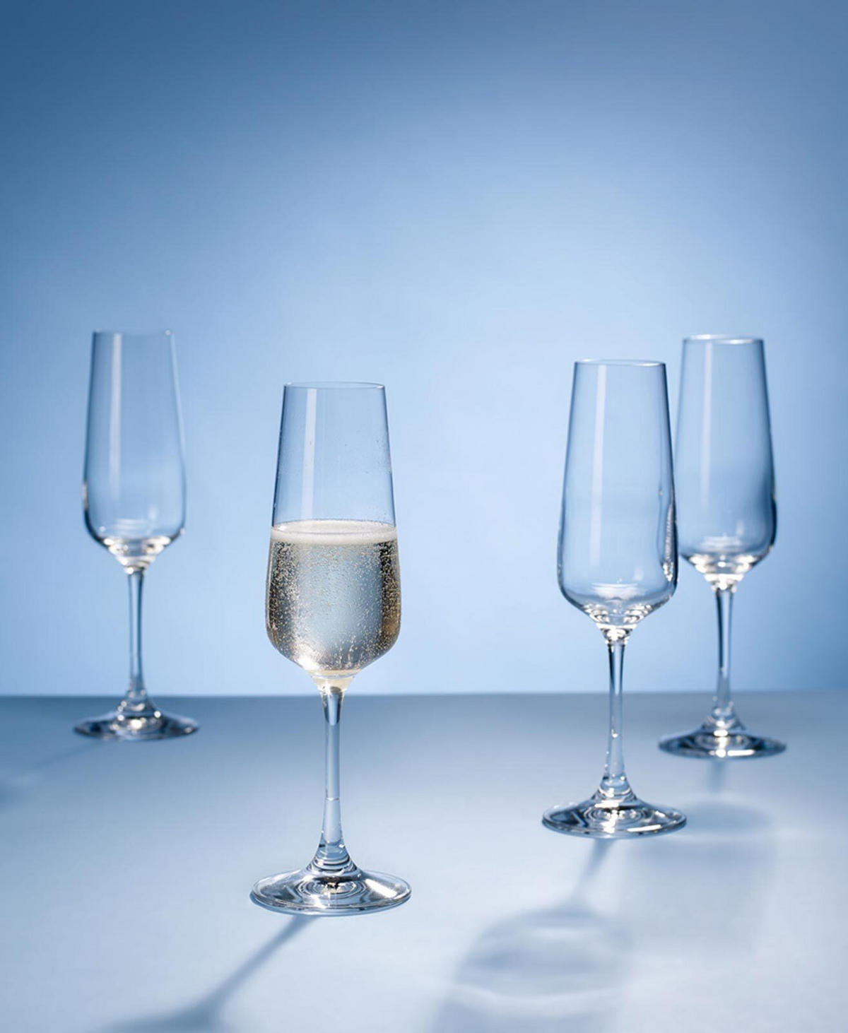 CHAMPAGNERGLÄSER Ovid transparent 250 ml 4er Set - Transparent, Glas (0.25L) - Villeroy & Boch