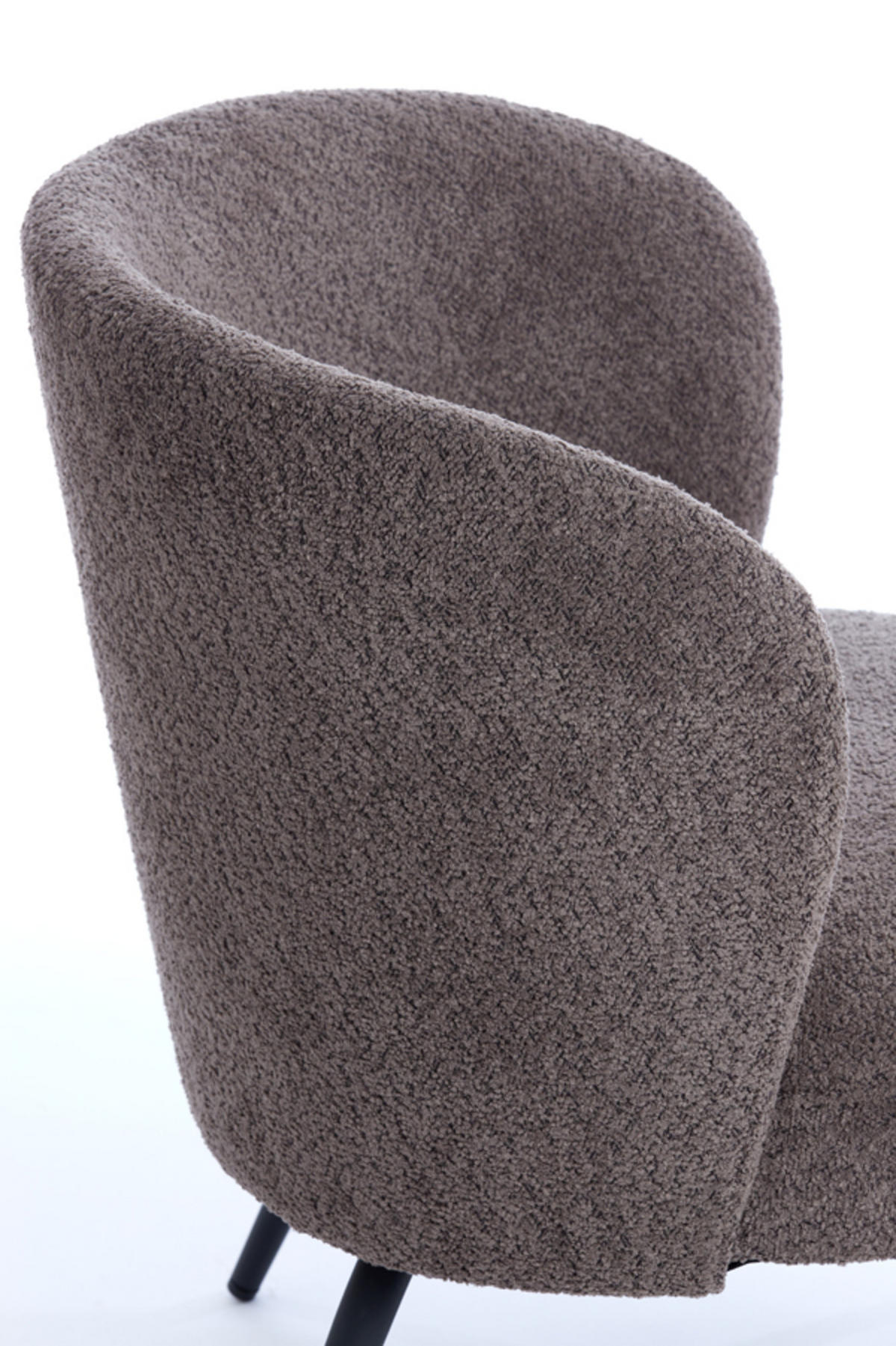 SESSEL Dieyda Braun 68/67/72 cm - Braun, Textil (68/72/67cm) - Light & Living
