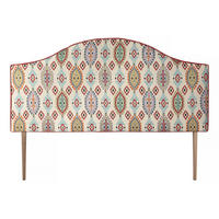 BETTKOPFTEIL 150 cm SUZANNE - Rot, Holz (160/74/8cm) - RNT By Really Nice Things