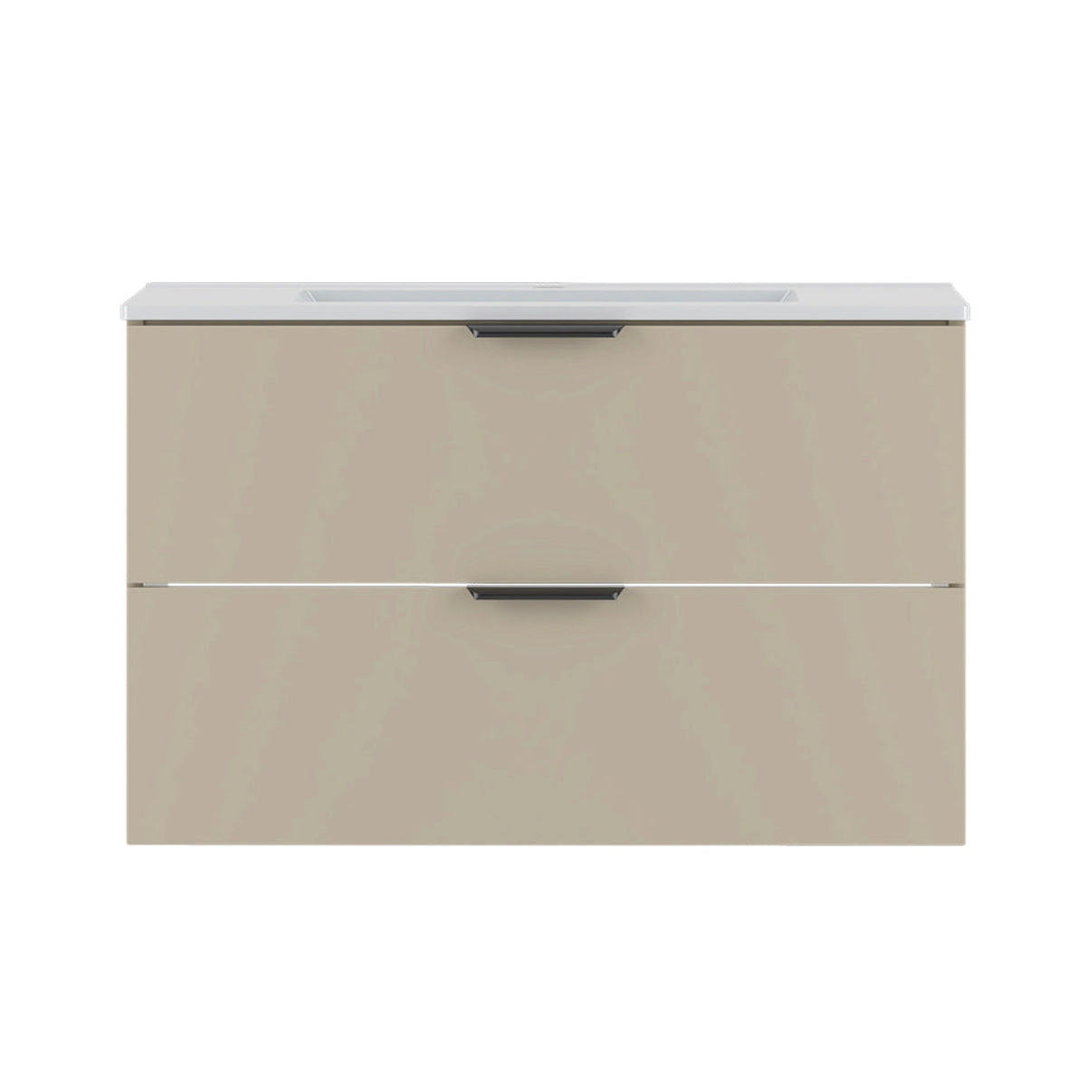 WASCHTISCH 80cm Astrid Kaschmir - Beige, Holzwerkstoff (80/50/45.8cm) - Petits-meubles