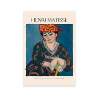 POSTER Rouge Madras A4 Rahmenlos - Klar, Papier (29.7/5/21cm) - Nacnic