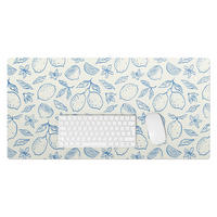 SCHREIBTISCHUNTERLAGE 90x45 cm Blau - Pastellblau, Kunststoff (1.6/90/45cm) - Wallfluent