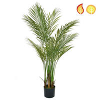 KUNSTPFLANZE Areca Palme - Rudolf 150 cm - Grün, Kunststoff (150cm) - aplanta
