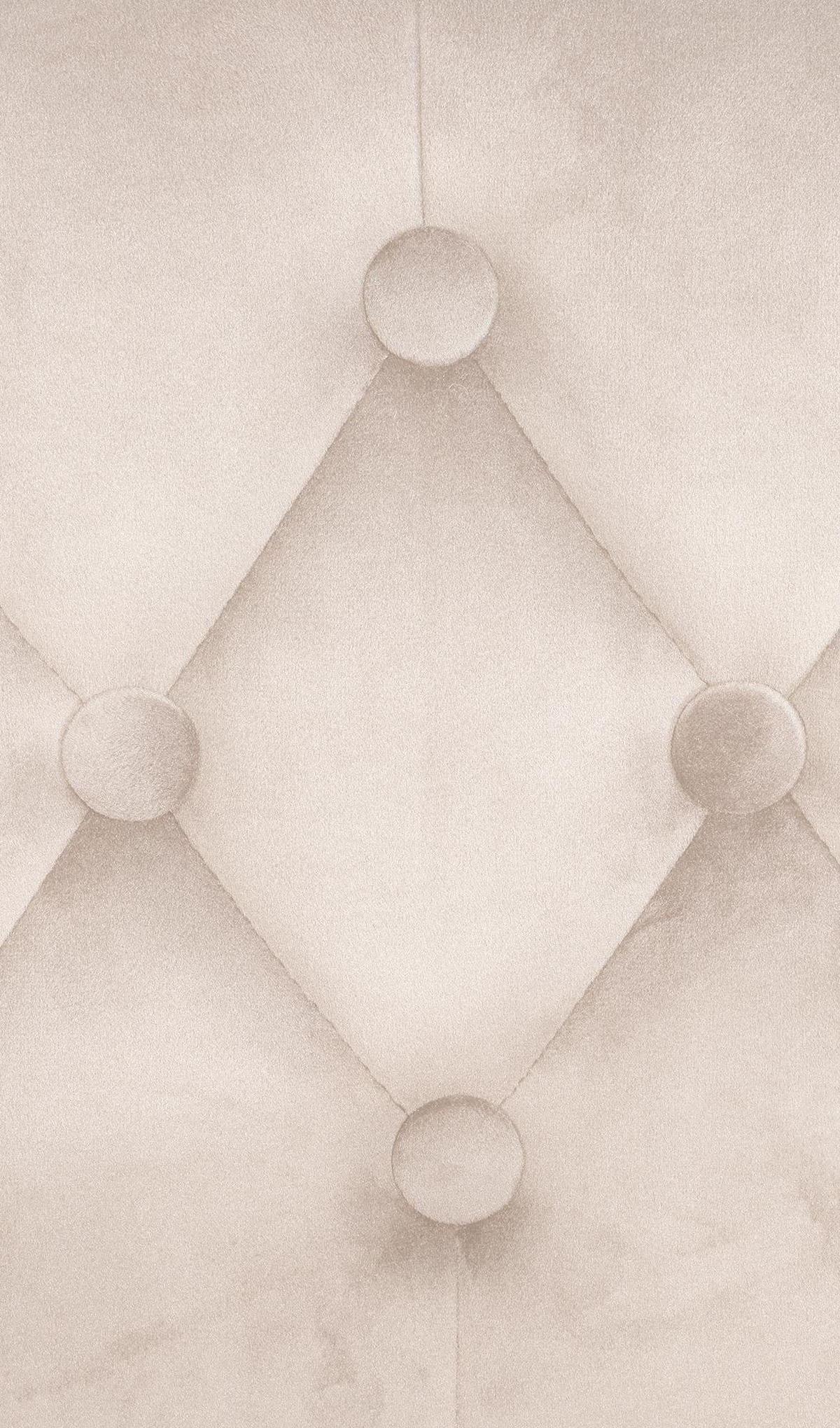 BARHOCKER Samt creme - Creme/Weiß, Textil (62/103/55cm) - CLP