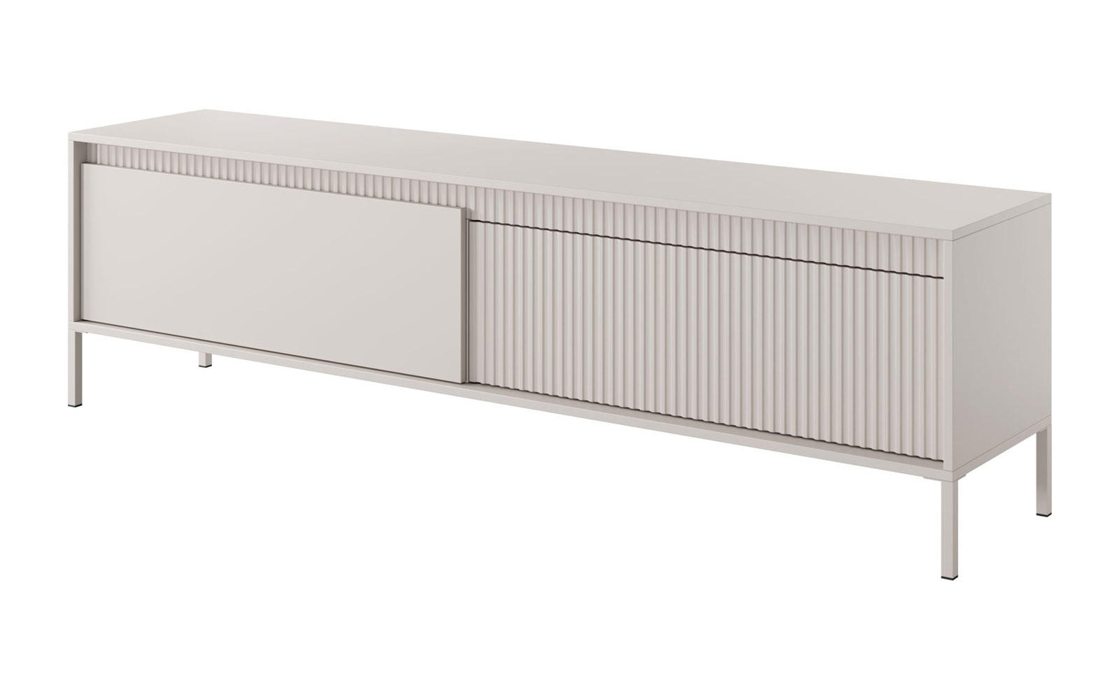LOWBOARD Senso beige 188 / 40 / 54cm - Beige, Holz/Holzwerkstoff (188/54/40cm) - Feldmann-Wohnen
