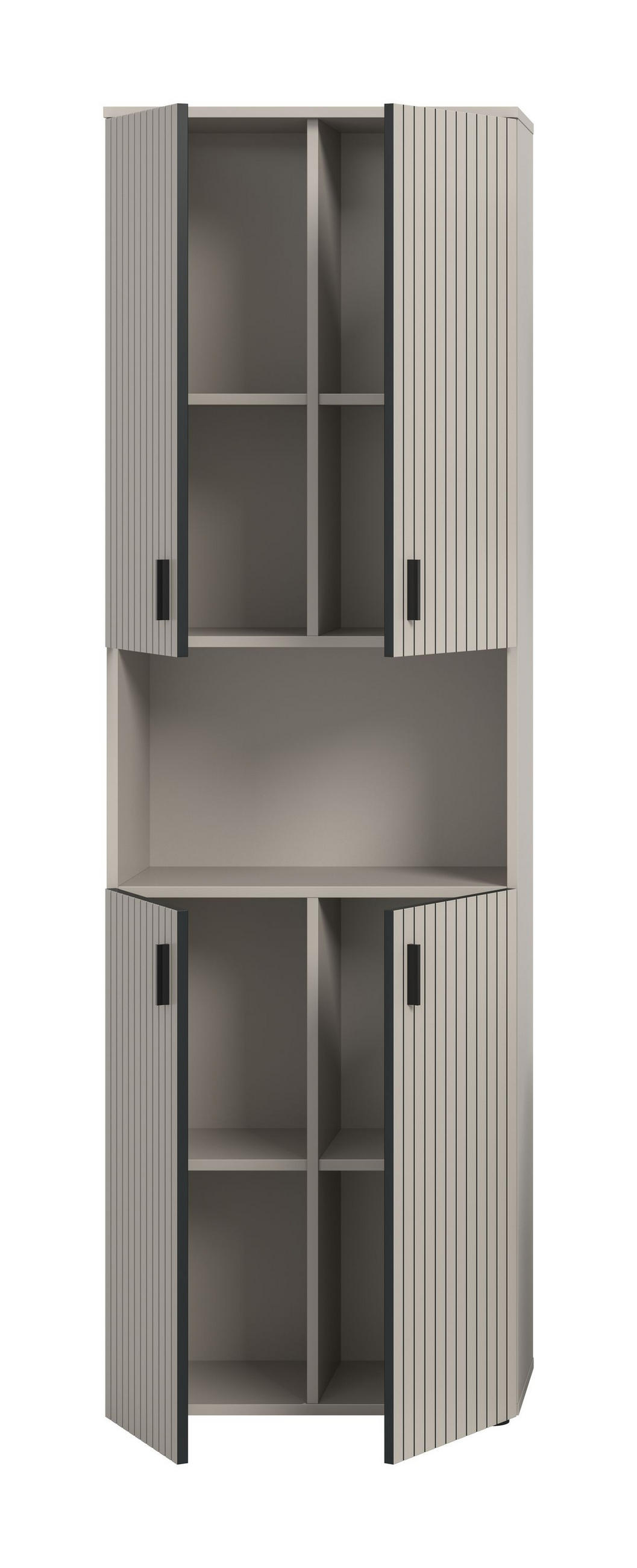 BADSCHRANK MONE (B/H/T: ca. 60/192/30 cm) in Kaschmir/Kaschmir - Kaschmir, Holzwerkstoff (60/192/30cm)