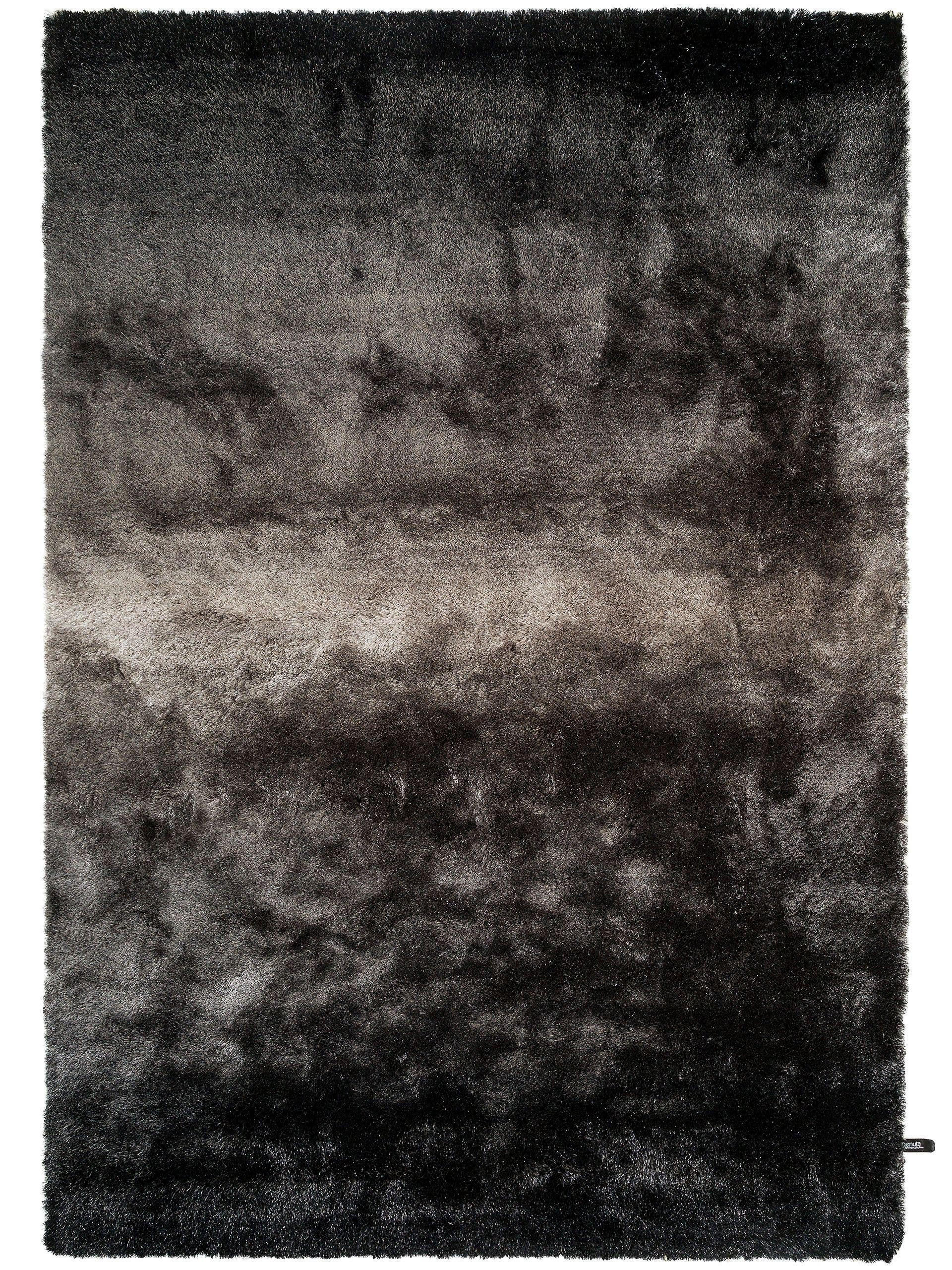 HOCHFLORTEPPICH Whisper Anthrazit/Grau 140x200 cm - Anthrazit, Textil (140/200cm) - benuta Nest