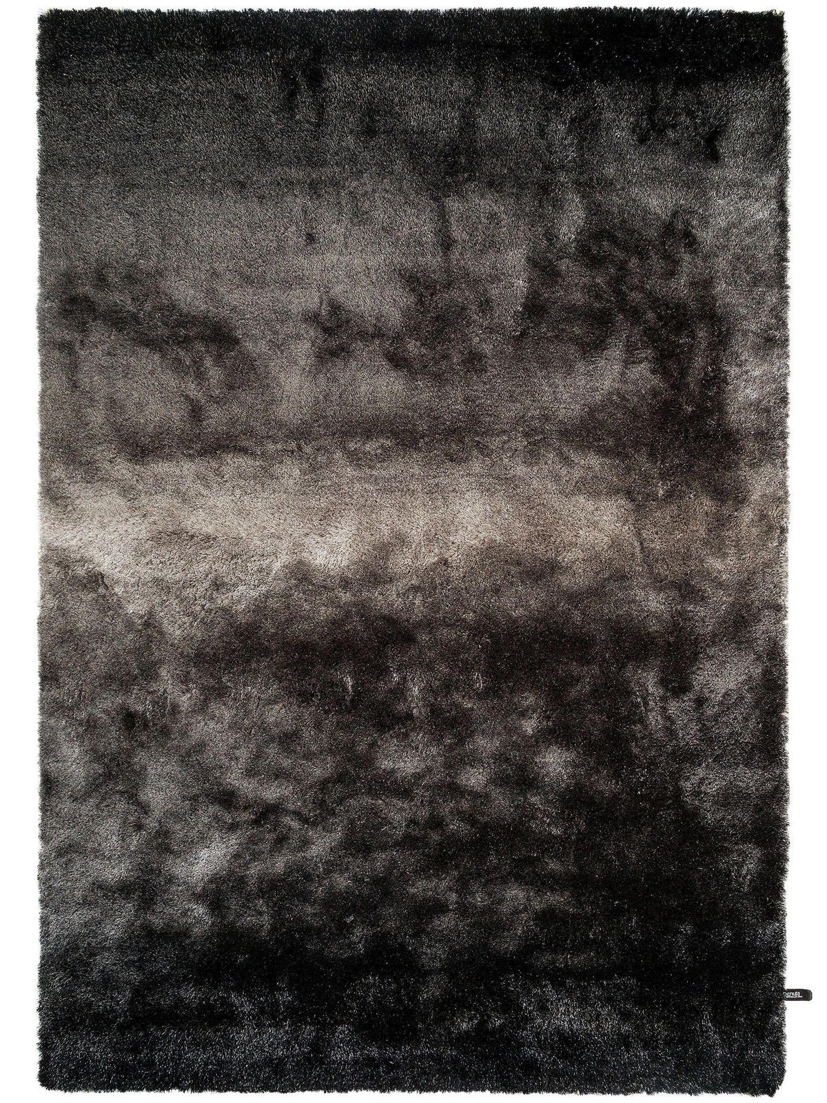 HOCHFLORTEPPICH Whisper Anthrazit/Grau 140x200 cm - Anthrazit, Textil (140/200cm) - benuta Nest
