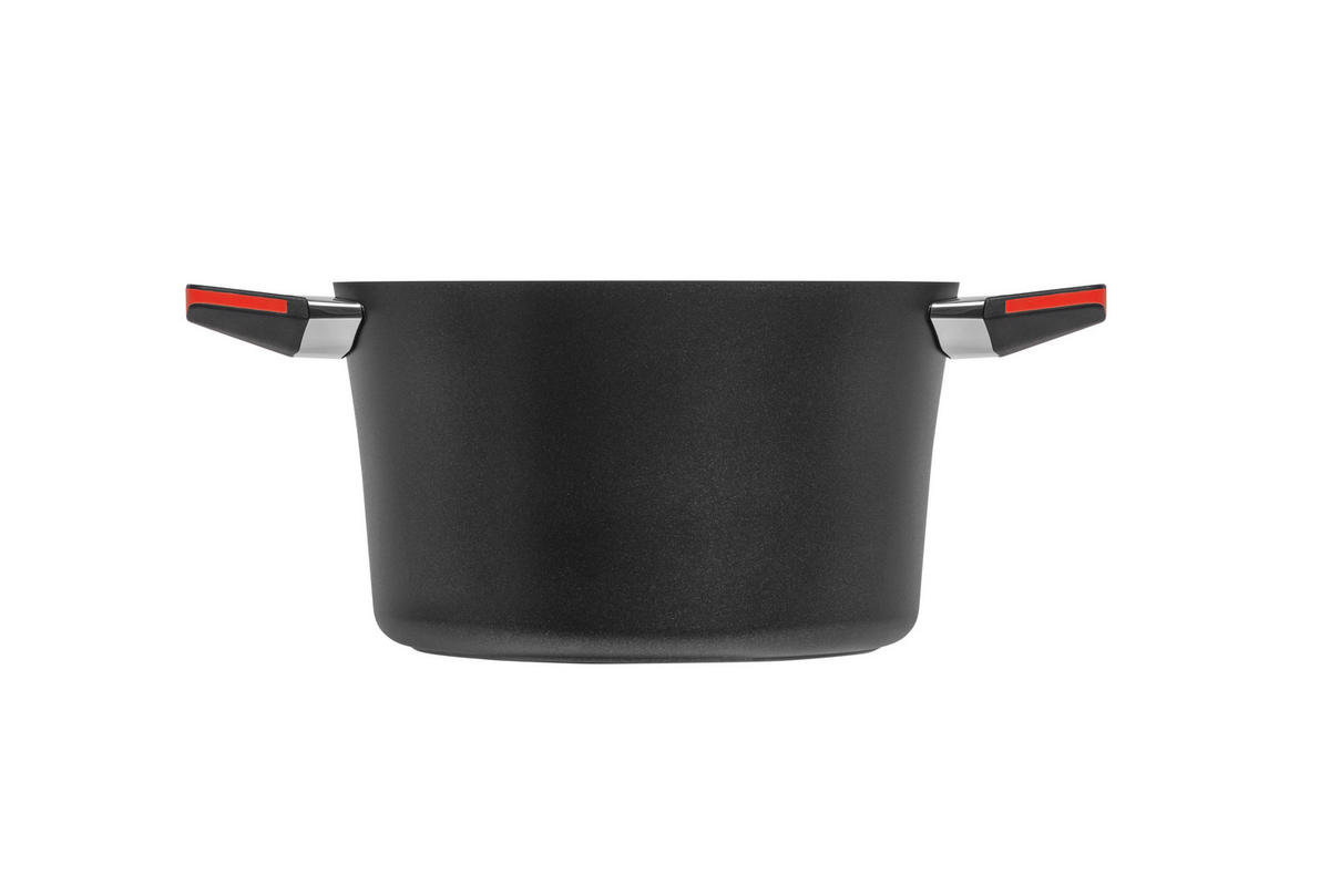 KOCHTOPF INDUKTION ⌀24cm - ROT - Rot, Kunststoff/Metall (24cm) - Gastrolux