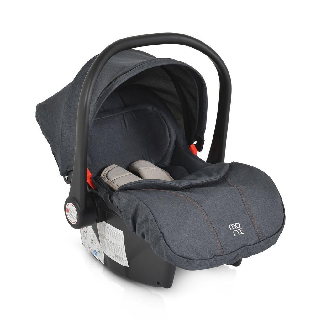 Thumbnail - Moni Babyschale, Beige, Kunststoff, 44x68x44 cm, unisex, Baby on Tour, Babyschalen, Babyschalen