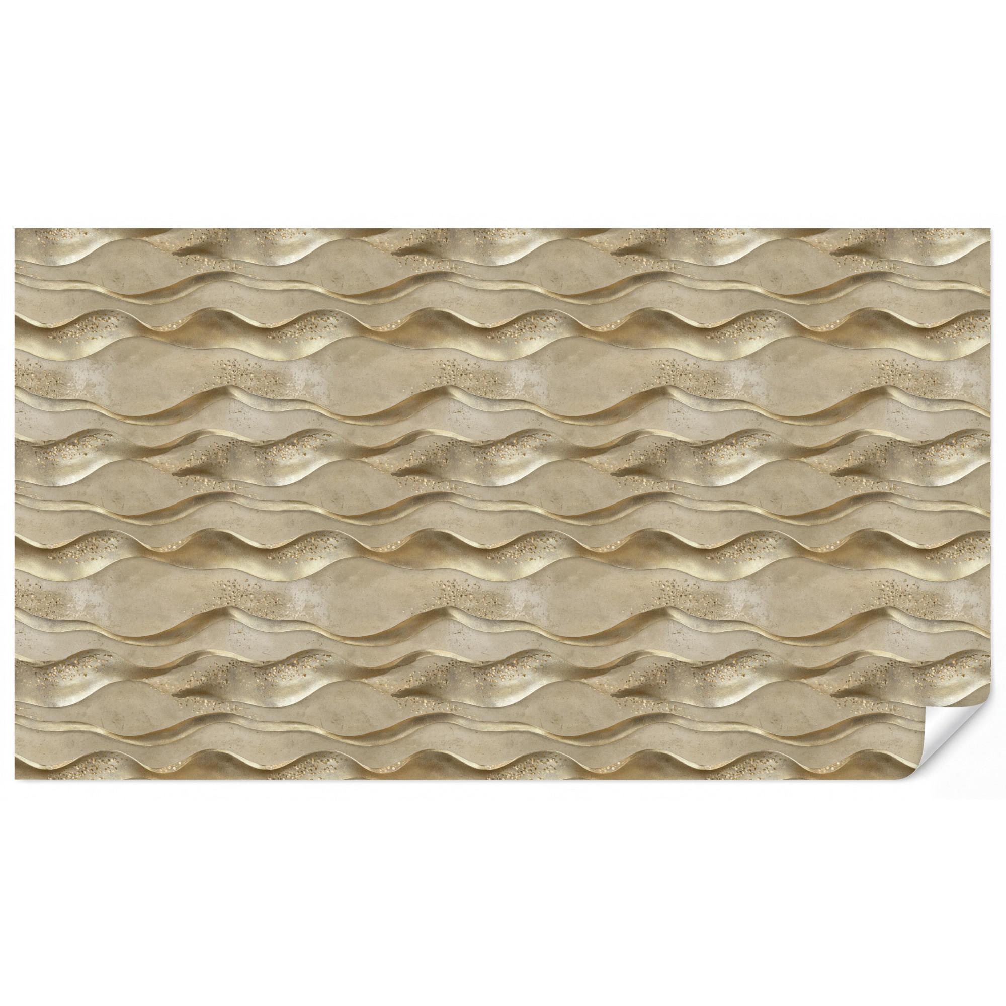 OnlyWow Tapete Gold 400x220 cm