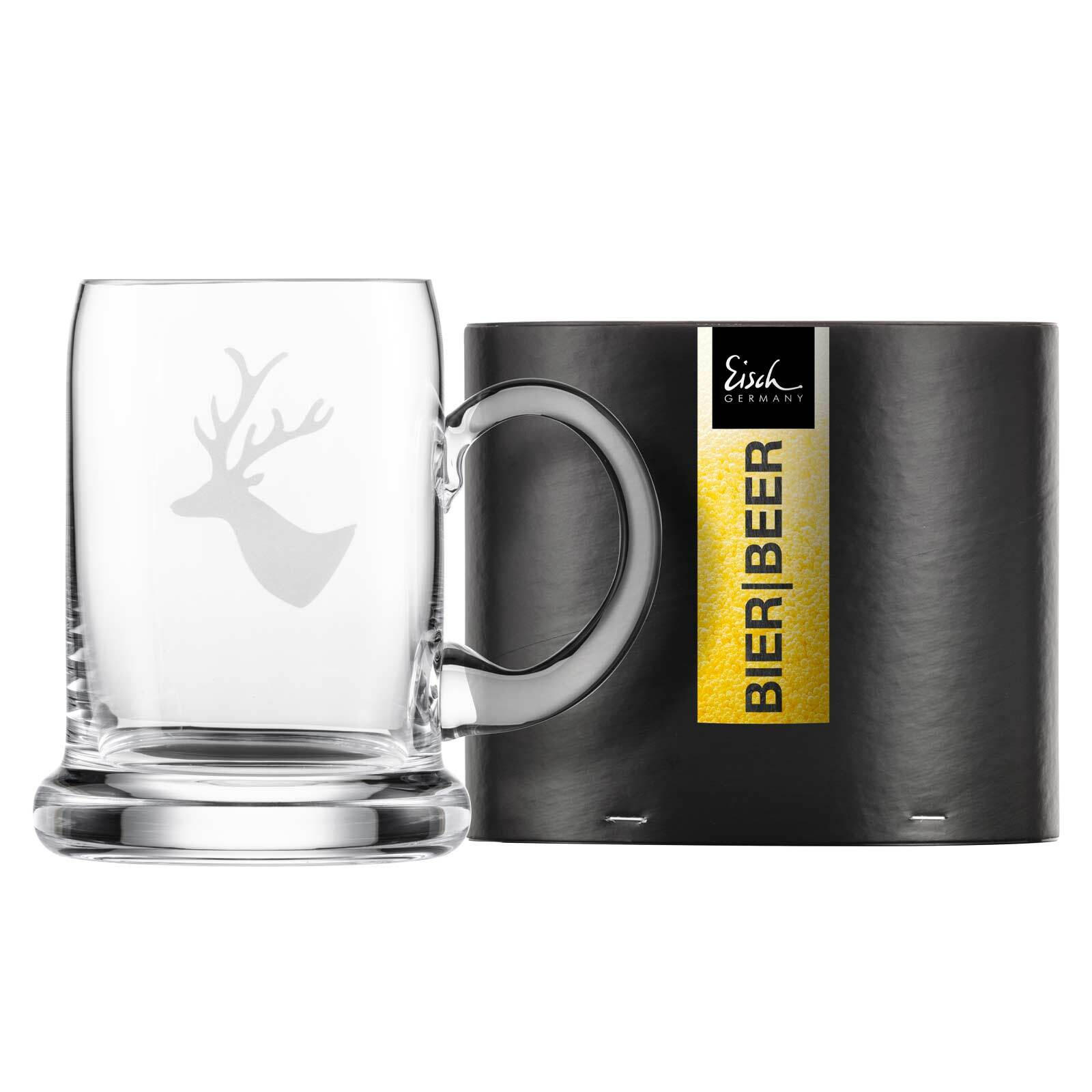 BIERKRUG Chalet transparent 500 ml - Transparent, Glas (0.5L) - Eisch