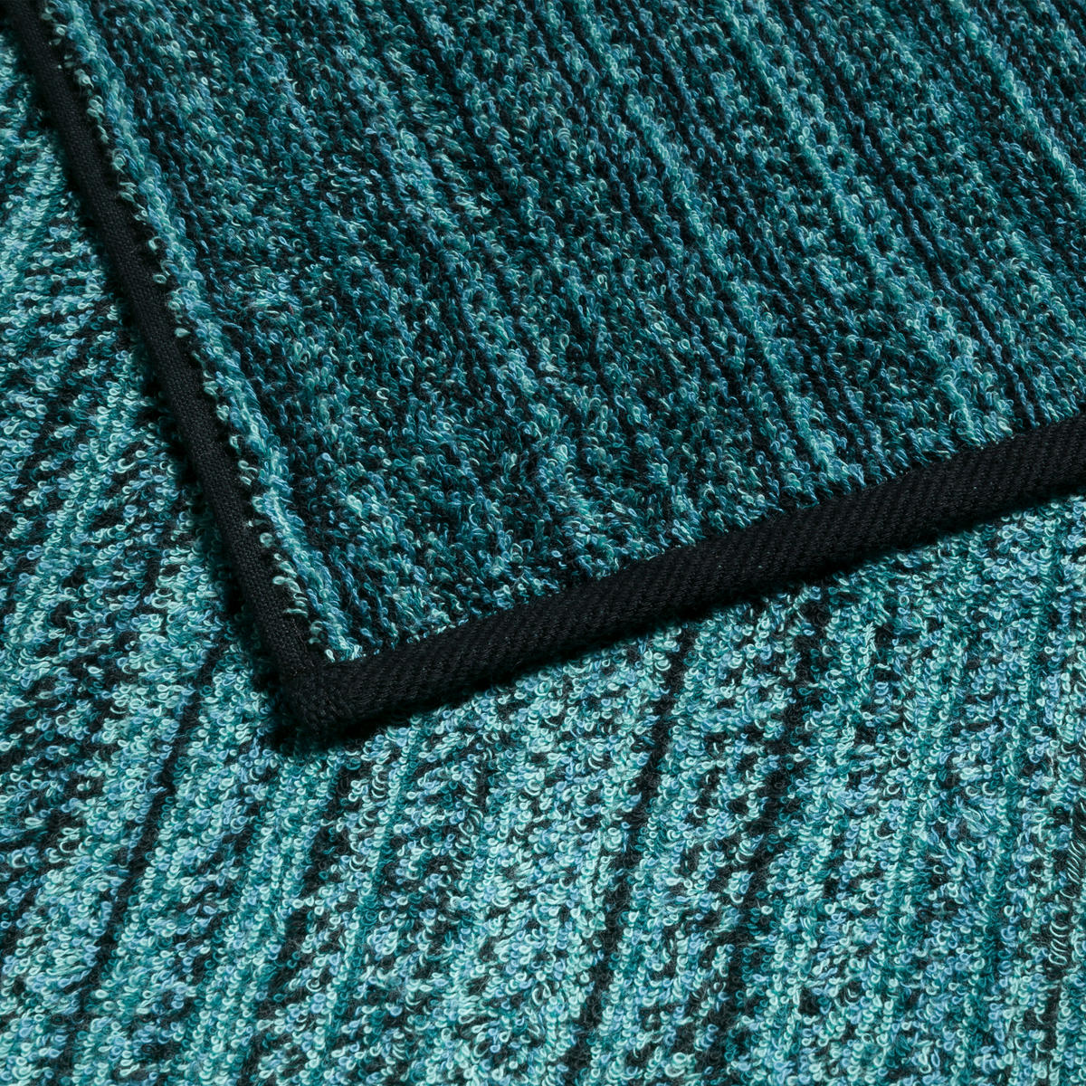 HANDTUCH TIDE - Türkis/Grün, Textil (50/100cm) - MÖVE