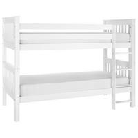ETAGENBETT Wicky Weiß ca. 90 / 200 cm - Weiß, Holzwerkstoff - Mömax