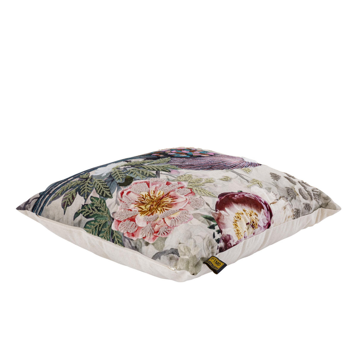 ZIERKISSEN Loralee Grün 45/3/45cm - Grün, Textil (3/45cm) - PTMD Collection