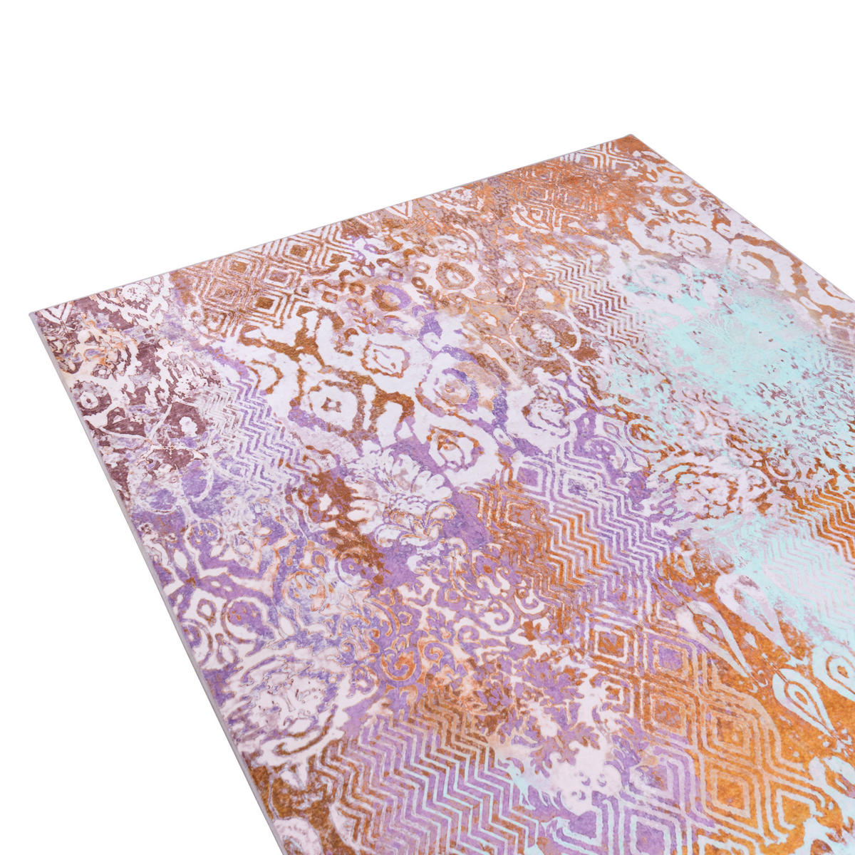 KOBEREC Barevný 200/300 cm Zenvira - různobarevná, textil (200/300cm) - Beliani