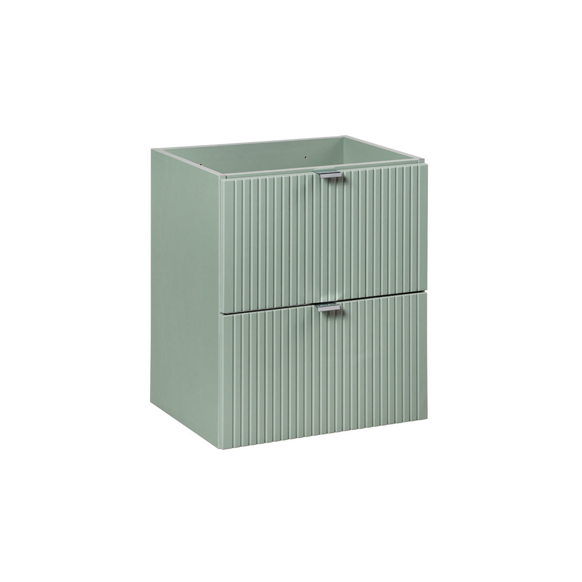 WASCHTISCHUNTERSCHRANK 50cm Jade Grün - Grün, Holzwerkstoff (50/57/40cm) - Petits-meubles