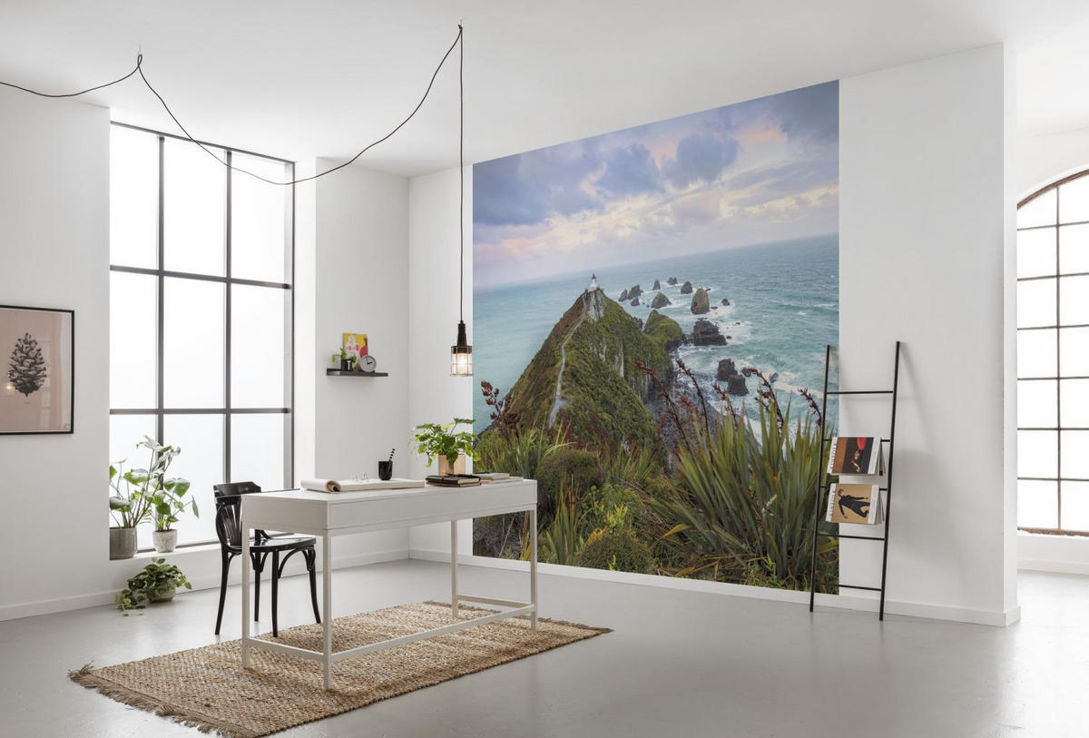 FOTOTAPETE Landschaft 450 x 280 cm - Grün, Papier (450/280cm) - Sanders & Sanders