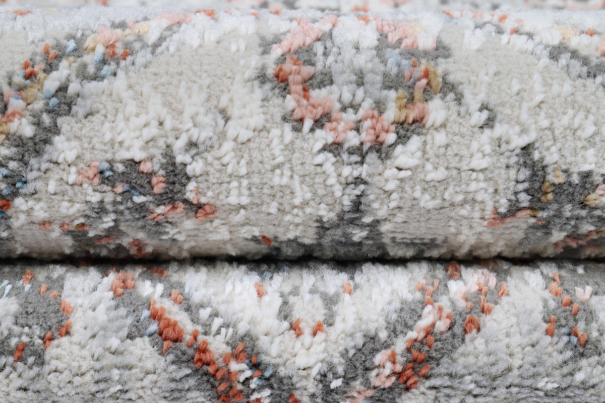 TEPPICH VALLEY Hellgrau Blau 300/400 cm - Blau, Textil (300/400cm) - Tapiso