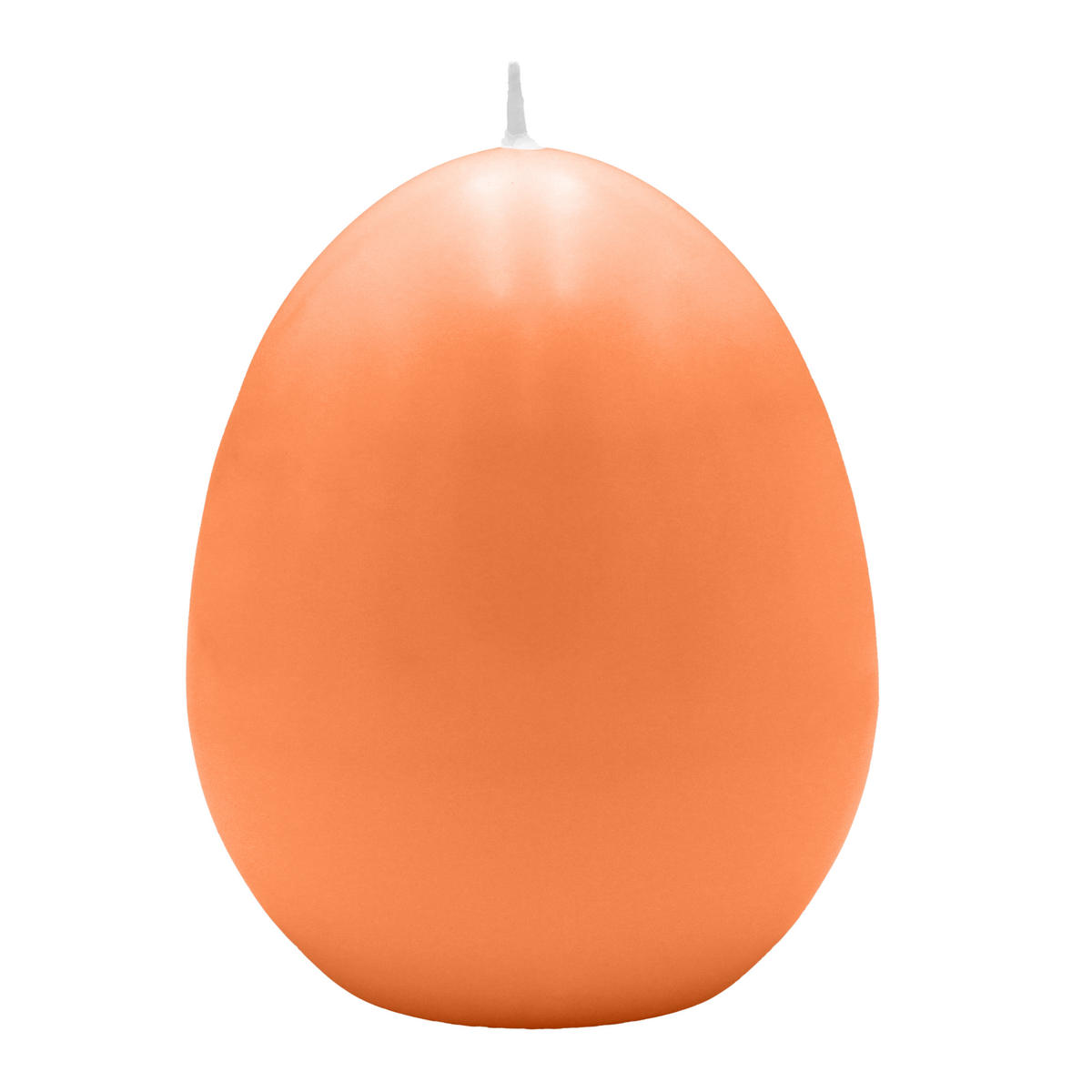 EIKERZE XXL, Straußenei Mango 200 x Ø 140 mm, 1 Stück - Gelb, Paraffin (14/20/20cm) - Kopschitz Kerzen