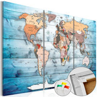 PINNWANDBILDER Bunt 120/80 cm - Multicolor, Naturmaterialien/Textil (120/80cm) - KUNSTLOFT