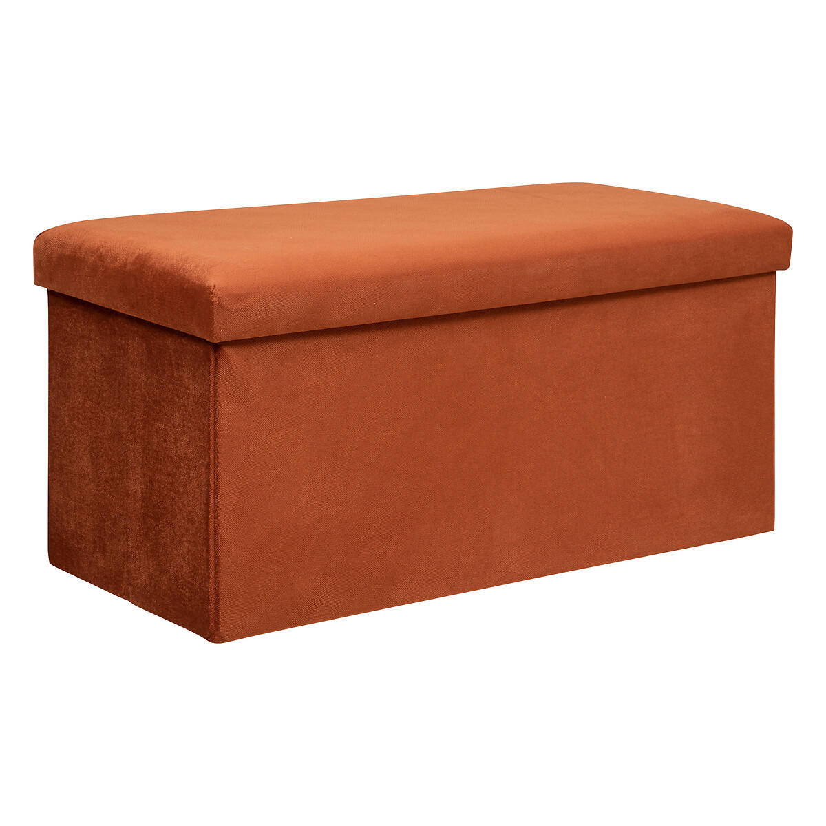 SITZHOCKER mit Stauraum Lilou 76/38/38 cm - Orange, Holzwerkstoff (38/38/76cm) - Atmosphera Createur d´interieur