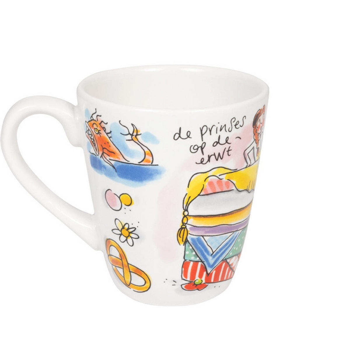 BECHER Efteling Die Prinzessin auf der Erbse in Bunt - 350 ml - Multicolor, Keramik (0.35L) - Blond Amsterdam