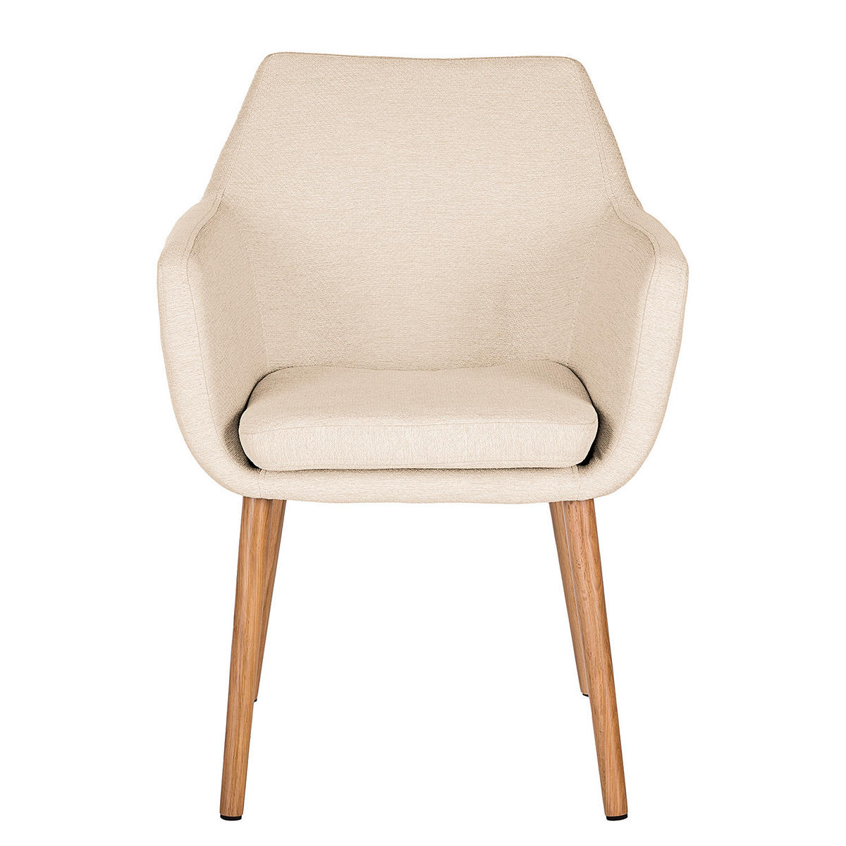 ARMLEHNENSTUHL - XXL - Beige, Textil (62/84/62cm) - home24