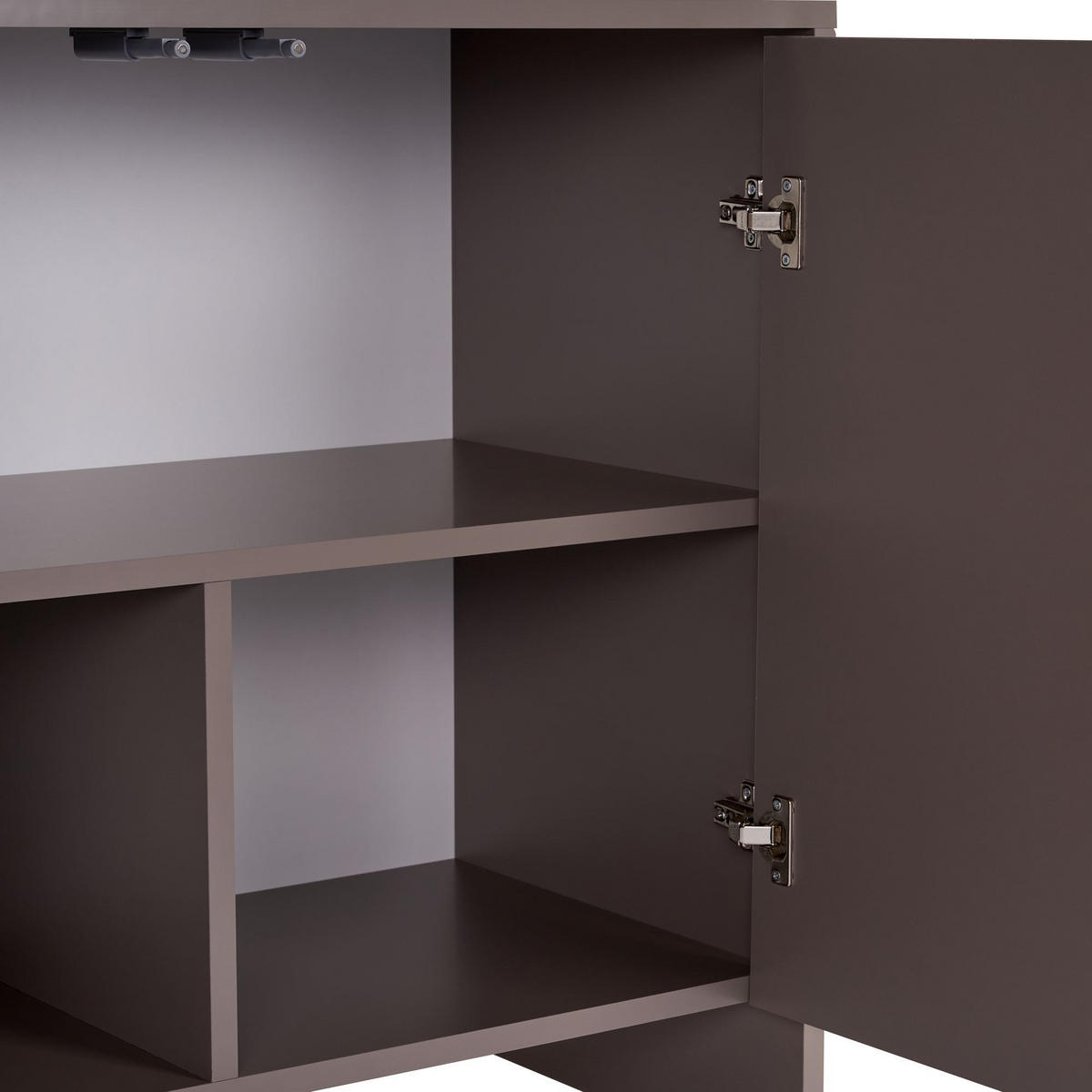 BUFFETSCHRANK arlen Braun - Braun, Holz (45/80/180cm) - Habitat Garten