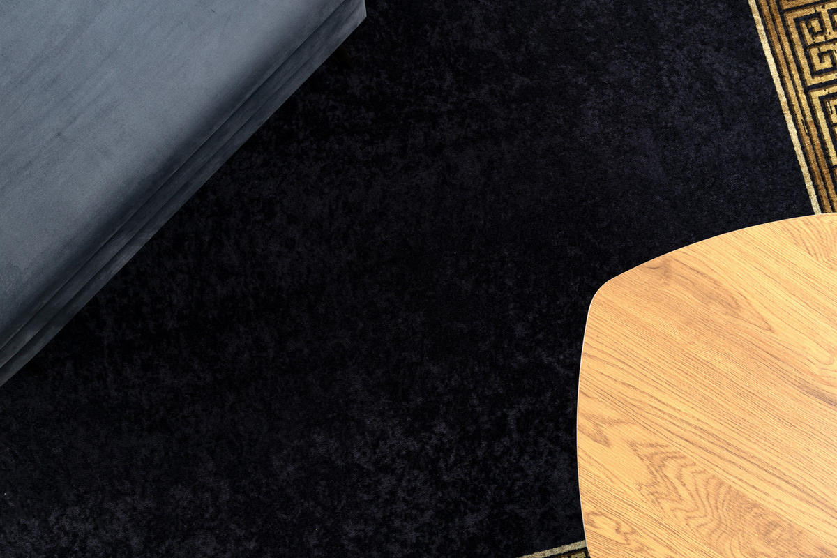 TEPPICH Miro 140/190 cm - Schwarz, Textil (140/190cm) - rugsX