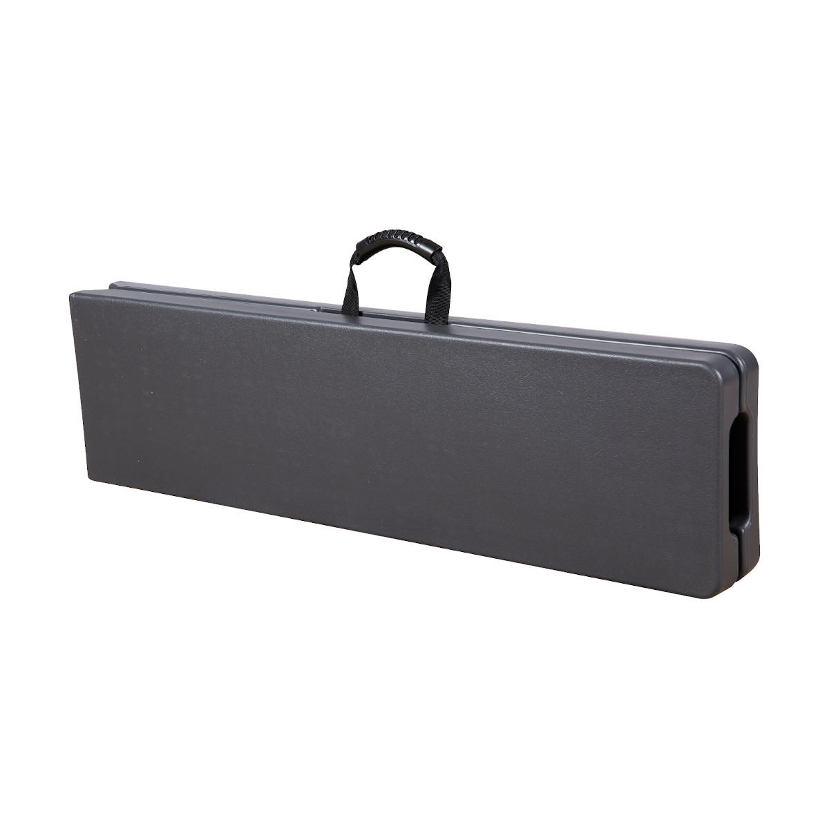 KLAPPBANK 2er Set Grau - Dunkelgrau, Kunststoff (25/43/180cm) - HATTORO