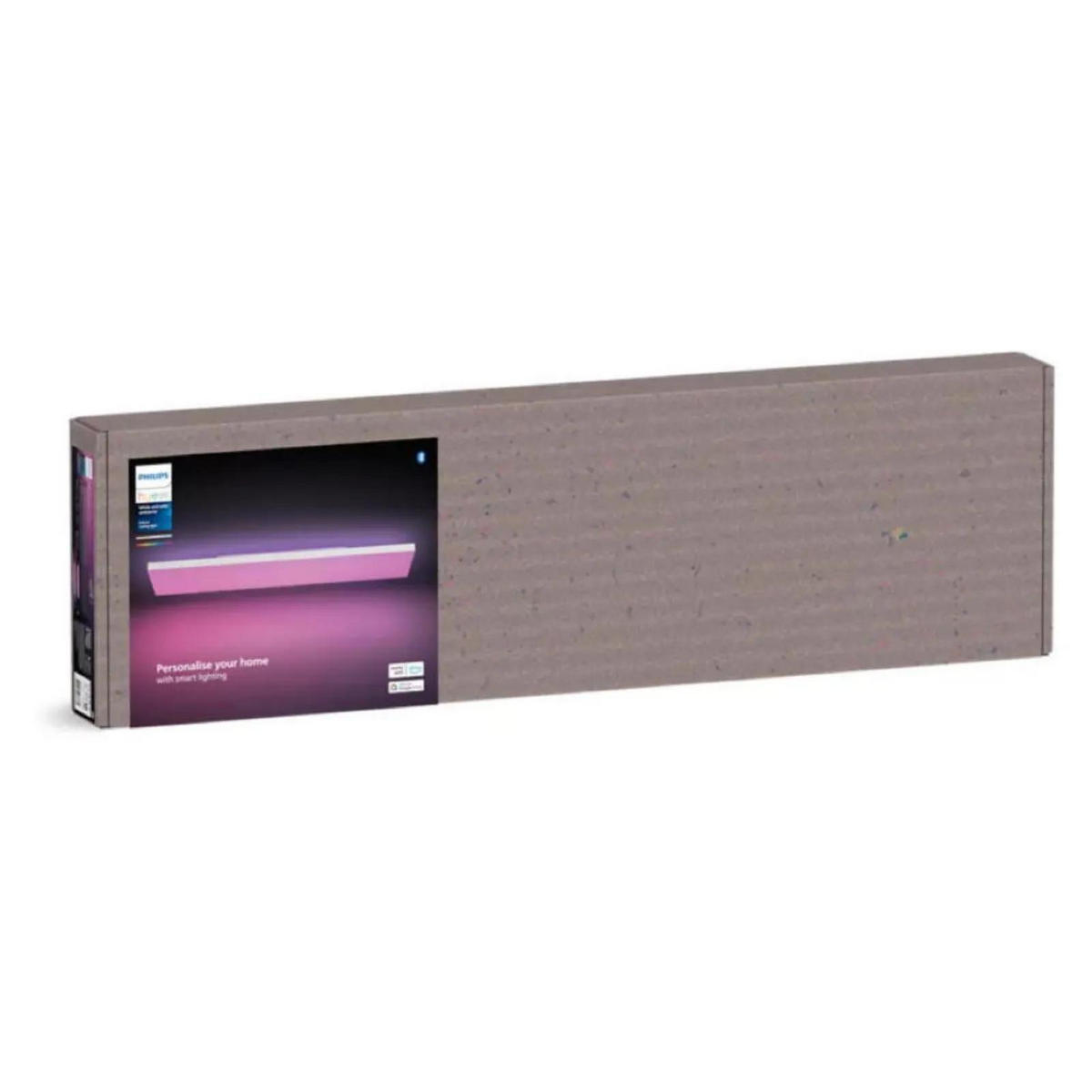 DECKENLEUCHTE Datura Weiß - Weiß, Metall (30/30/5cm) - Philips HUE