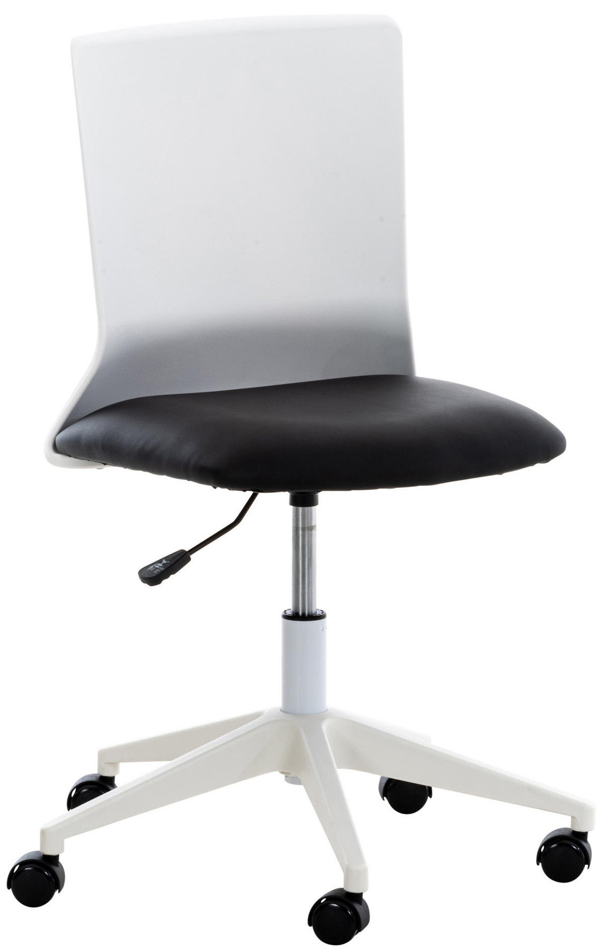 BÜROSTUHL Apollo, Kunstleder Schwarz - Schwarz, Kunststoff/Textil (61/100/61cm) - TPFLiving