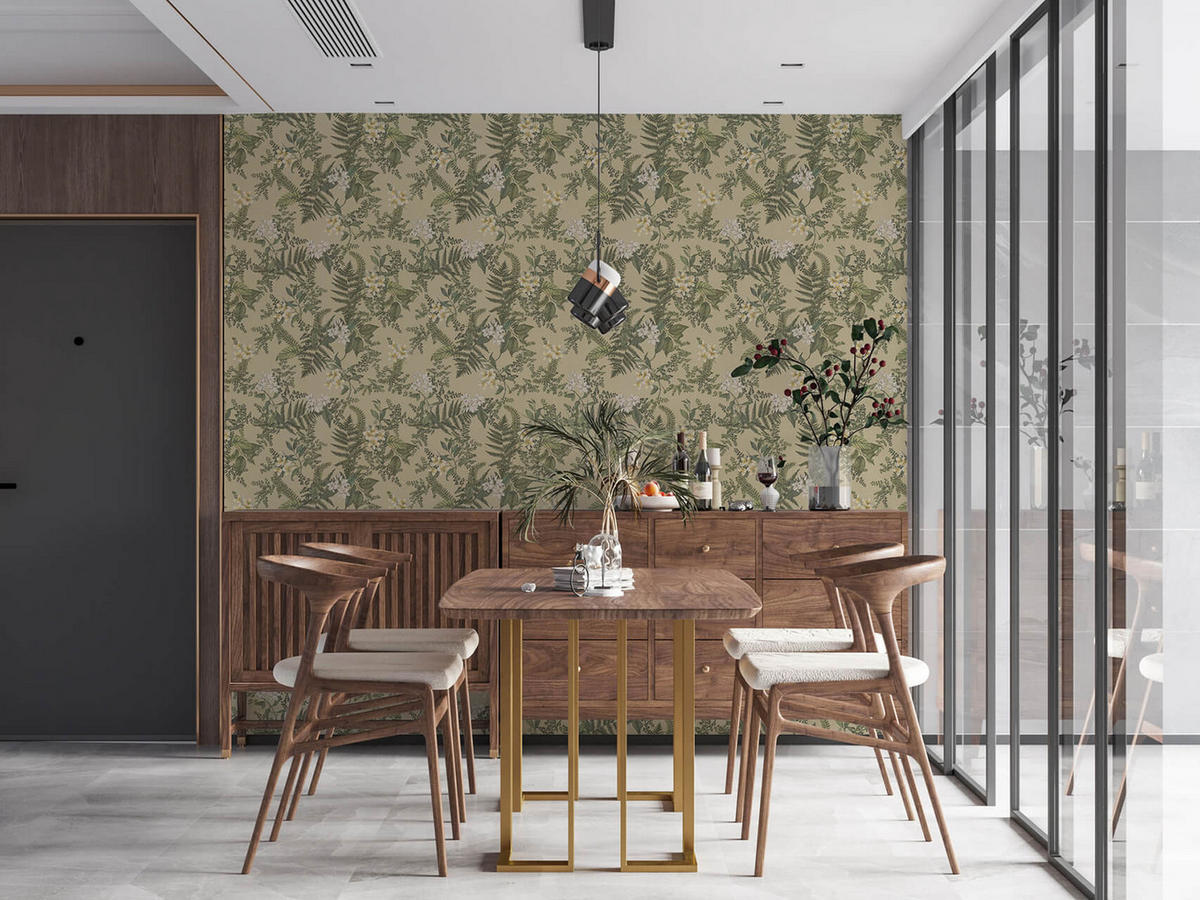 VLIESTAPETE Grün 53/1005 cm - Gelb, Textil (53/1cm) - KUNSTLOFT