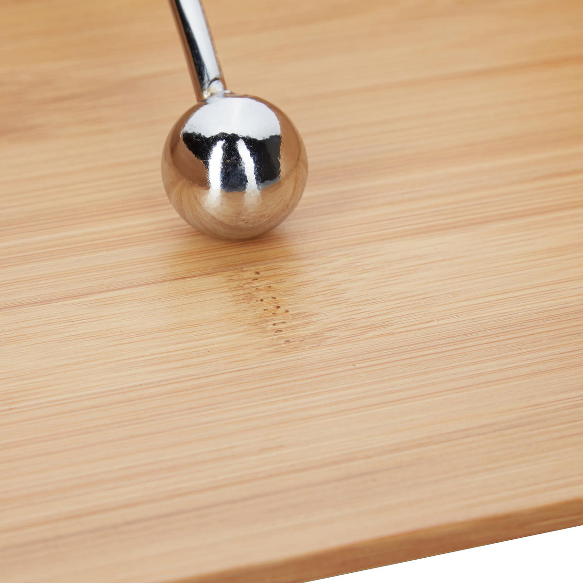 SERVIETTENHALTER - Hellbraun, Holz/Metall (19/6/19cm) - Relaxdays