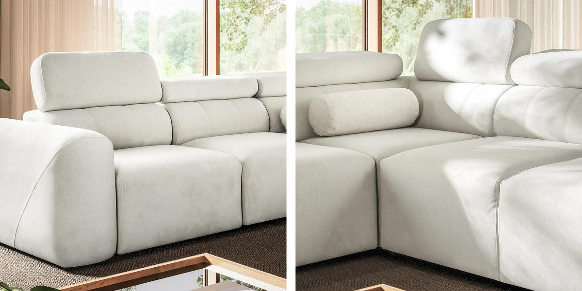 ECKSCHLAFSOFA Volare III, Seite: Links - Anthrazit, Holz/Textil (273/272cm) - MIRJAN24
