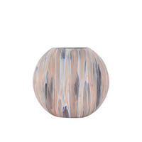 TOPF Meriko Braun 40/14/35cm - Braun, Metall (35cm) - PTMD Collection