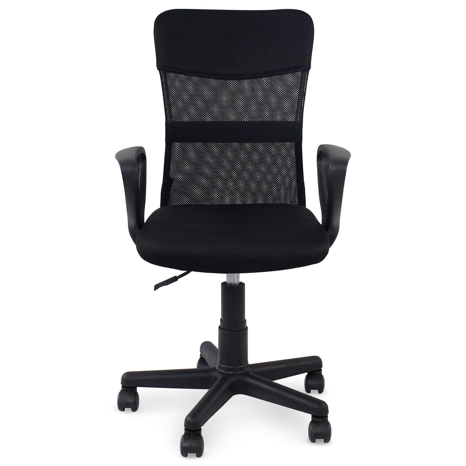BÜRODREHSTUHL JOGO - Schwarz, Textil (55/99/50cm) - IDIMEX