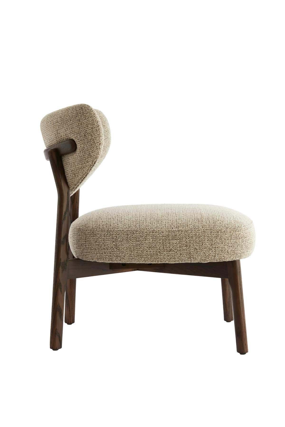 SESSEL Utsira Braun 69/62/74 cm - Braun, Holz (62/74/69cm) - Light & Living