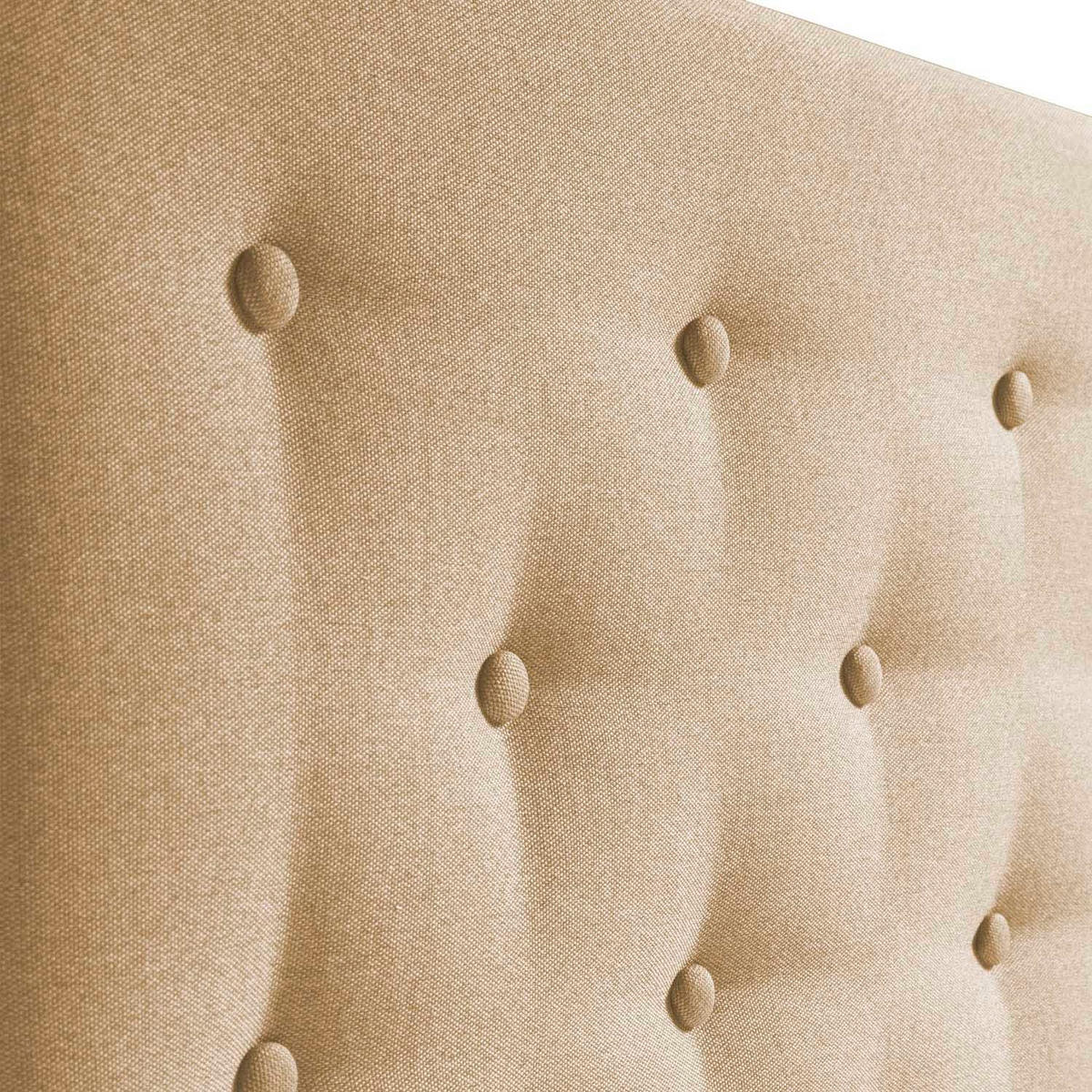 KOPFTEIL 140x100 cm Oslo beige - Beige, Textil (8/100/140cm) - VS Venta-stock